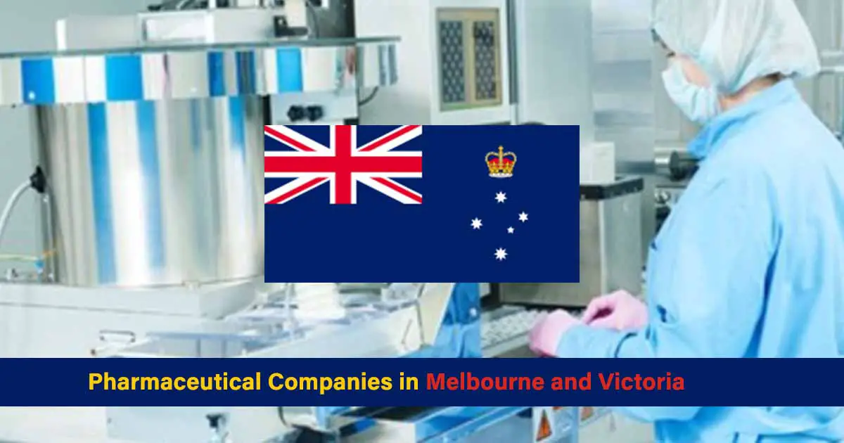 Pharmaceutical Companies in Melbourne and Victoria, Australia