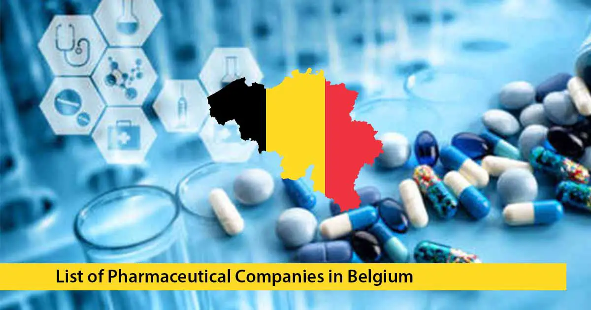List of Pharmaceutical Companies in Belgium