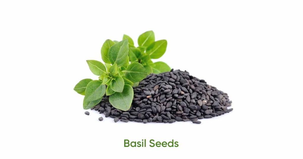 Tremendous Health Benefits of Basil Seeds, or Sabja Seeds