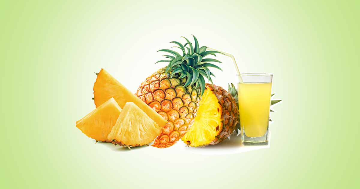 Nutritional and Health Benefits of Pineapple Juice, and Fruit