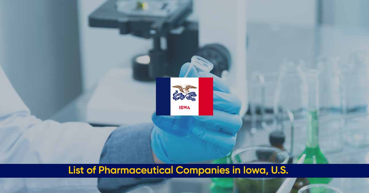List of Pharmaceutical Companies in Iowa, United States