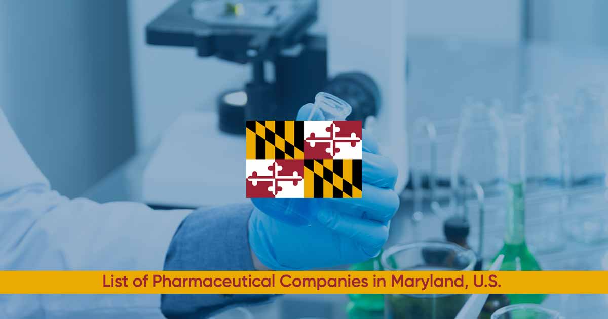 List of Pharmaceutical Companies in Maryland, United States