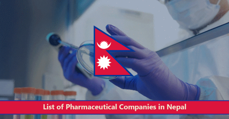 List of Pharmaceutical Companies in Nepal
