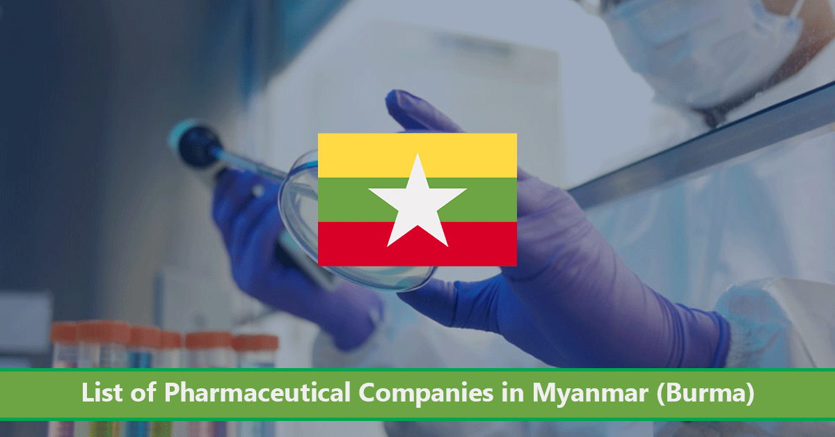 List of Pharmaceutical Companies and Distributors in Myanmar (Burma)