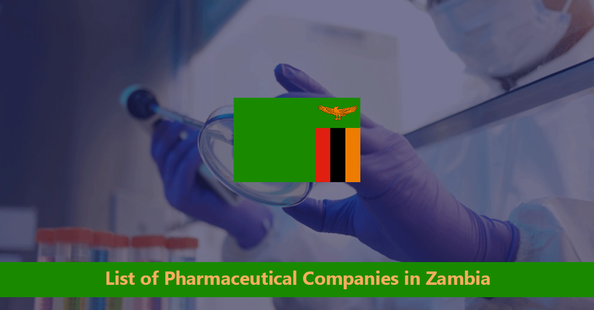 List of Pharmaceutical Companies and Distributors in Zambia