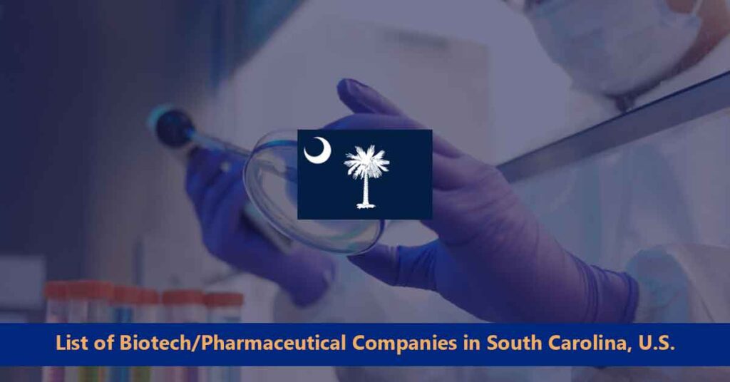 Full List Of Pharmaceutical Companies In South Carolina 2024   List Of Biotech Pharmaceutical Companies In South Carolina 1024x536 