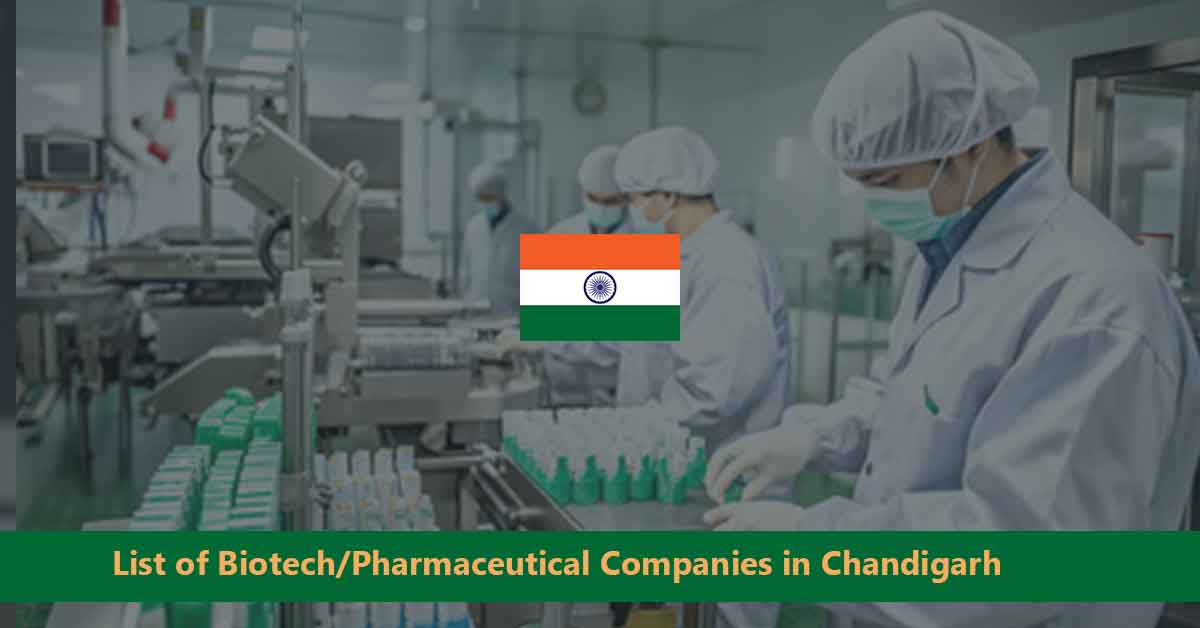 List of Biotech/Pharmaceutical Companies in Chandigarh