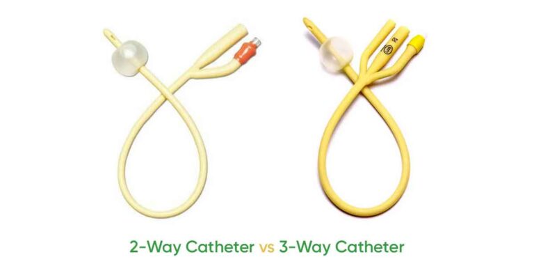 Difference between the 2-Way Catheter and 3-Way Catheter