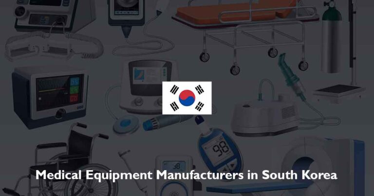 Medical Equipment Manufacturers in South Korea