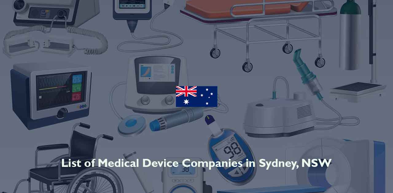 List of Medical Device Companies in Sydney, NSW