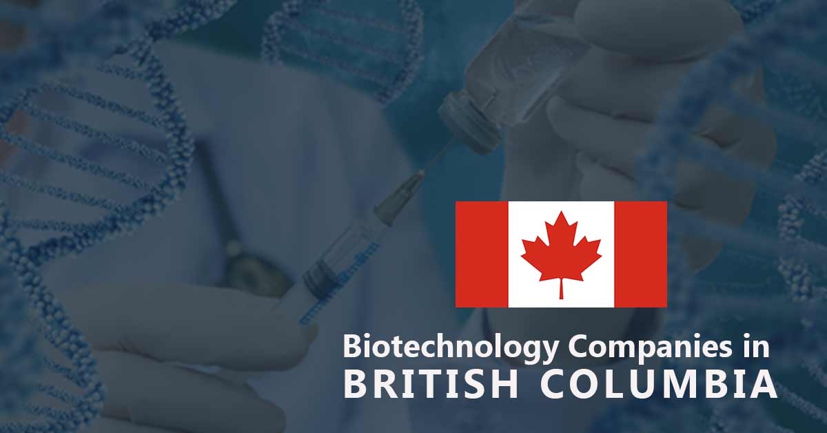 List of Biotech Companies in British Columbia