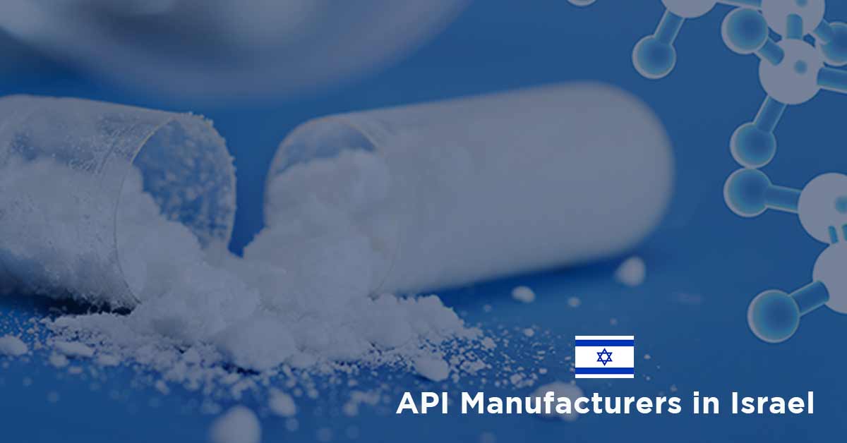 List of API Manufacturers in Israel