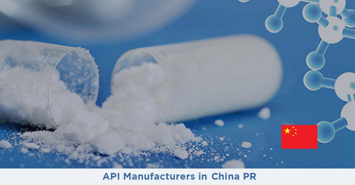 List of Active Pharmaceutical Ingredient Manufacturers in China