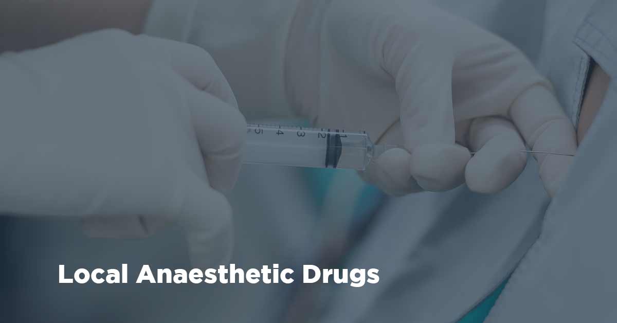 Classification of Local Anaesthetic Drugs
